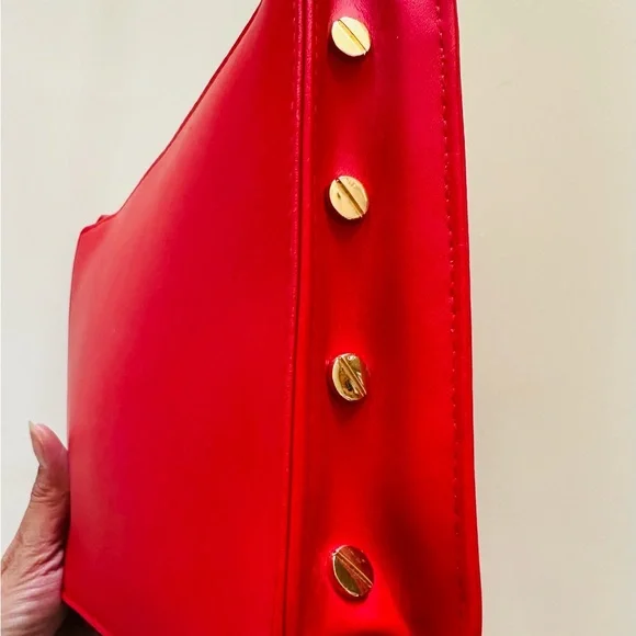 Aimee Kestenberg Cherry Red Mariah Clutch - Picture 4 of 8